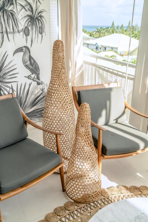 Appartement Toucan - Grand Standing Pleine Vue Mer Saint-Francois  Buitenkant foto