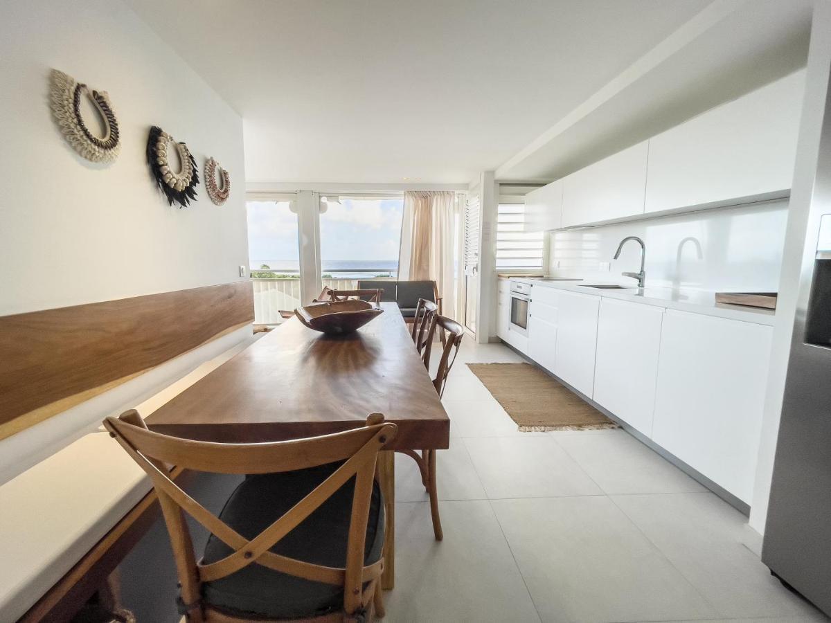 Appartement Toucan - Grand Standing Pleine Vue Mer Saint-Francois  Buitenkant foto